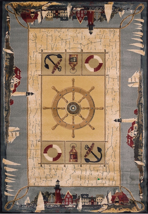 United Weavers GENESIS Blue 110 X 30 Area Rug 530 29960 24 806-106670 Image 0