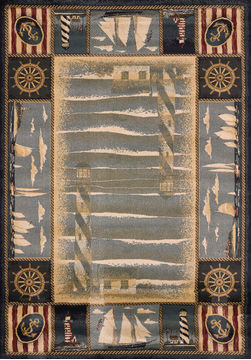 United Weavers GENESIS Blue Runner 1'11" X 7'4" Area Rug 530 40960 28 806-106686
