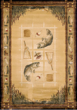 United Weavers GENESIS Brown 1'10" X 3'0" Area Rug 530 41117 24 806-106690