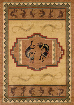 United Weavers GENESIS Brown 1'10" X 3'0" Area Rug 530 41217 24 806-106695