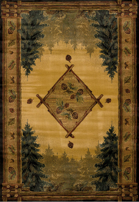 United Weavers GENESIS Brown 110 X 30 Area Rug 530 51043 24 806-106730 Image 0