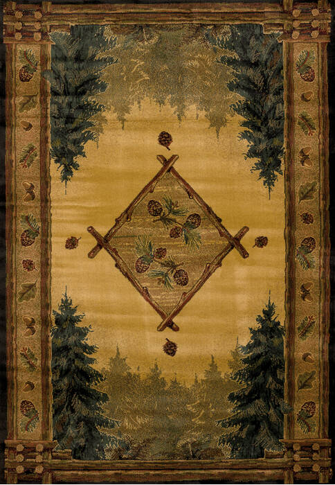 United Weavers GENESIS Brown 311 X 53 Area Rug 530 51043 46 806-106732 Image 0