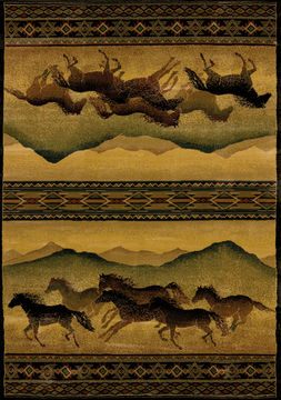 United Weavers GENESIS Multicolor 1'10" X 3'0" Area Rug 809014170552 806-106755