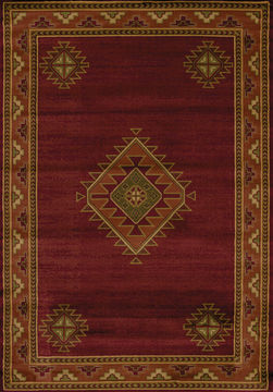 United Weavers GENESIS Red 7'10" X 10'6" Area Rug 809014174529 806-106764