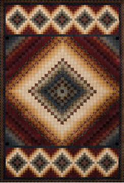 United Weavers Designer Genesis-Donna Sharp Multicolor Rectangle 2x3 ft polypropylene Carpet 106780