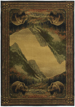 United Weavers HAUTMAN Multicolor 1'10" X 3'0" Area Rug 532 54043 24 806-106835