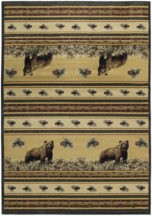 United Weavers MARSHFIELD GENESIS Brown 110 X 30 Area Rug 533 11017 24 806-106865 Image 0