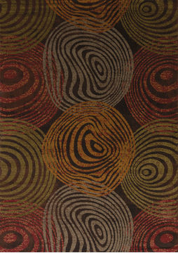 United Weavers AFFINITY Multicolor Runner 6 to 9 ft polypropylene Carpet 107069