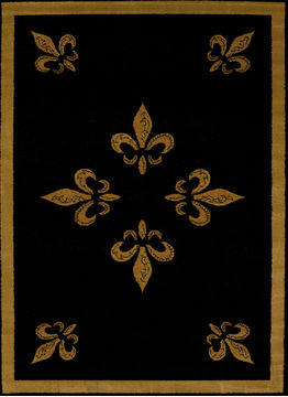 United Weavers AFFINITY Black Runner 1'10" X 7'2" Area Rug 750 00570 28 806-107073