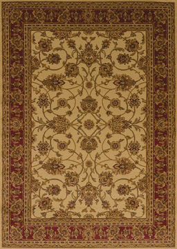 United Weavers AFFINITY White Rectangle 5x7 ft polypropylene Carpet 107086