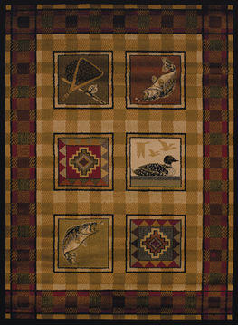 United Weavers AFFINITY Multicolor 7'10" X 10'6" Area Rug 750 04143 912 806-107153