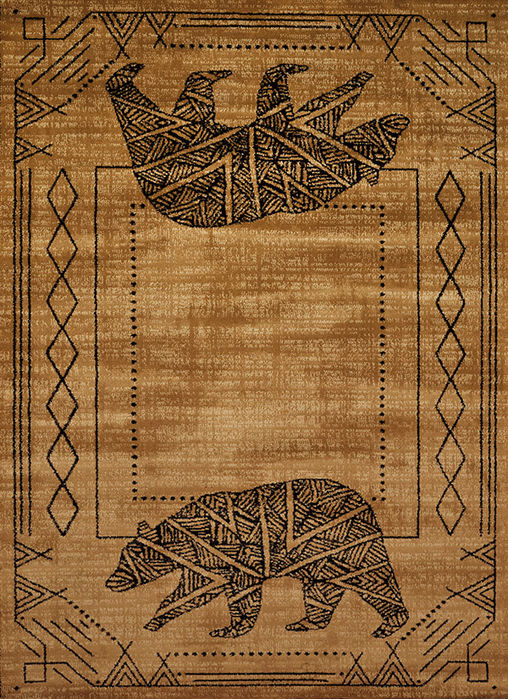 United Weavers AFFINITY Brown 710 X 106 Area Rug 809014274670 806-107199 Image 0