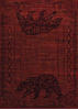 United Weavers AFFINITY Red 110 X 30 Area Rug 809014274687 806-107200 Thumb 0