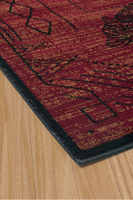 United Weavers AFFINITY Red 710 X 106 Area Rug 809014274717 806-107203 Image 1