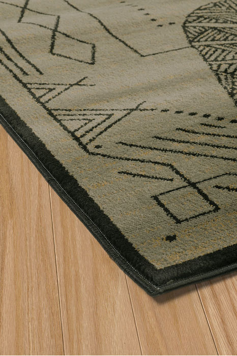 United Weavers AFFINITY Grey 110 X 30 Area Rug 809014274724 806-107204 Image 1