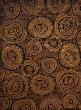 United Weavers AFFINITY Brown 1'10" X 3'0" Area Rug 809014274847 806-107216