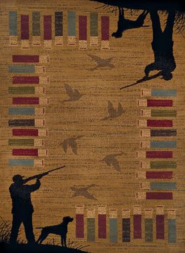 United Weavers AFFINITY Brown 1'10" X 3'0" Area Rug 809014274960 806-107228