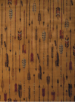 United Weavers AFFINITY Brown Rectangle 2x3 ft polypropylene Carpet 107232