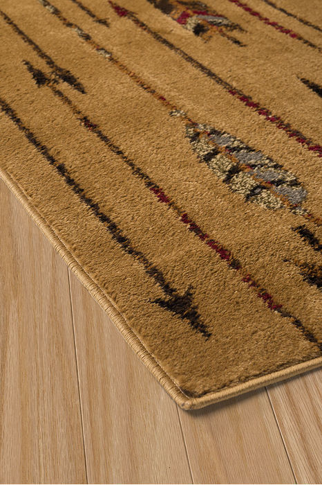 United Weavers AFFINITY Brown Runner 111 X 72 Area Rug 809014280015 806-107233 Image 1