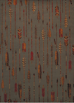 United Weavers AFFINITY Grey Runner 1'11" X 7'2" Area Rug 809014280053 806-107237
