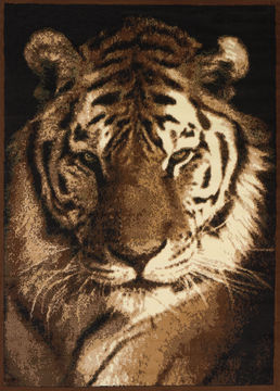 United Weavers LEGENDS Brown 5'3" X 7'2" Area Rug 910 02450 58 806-107270