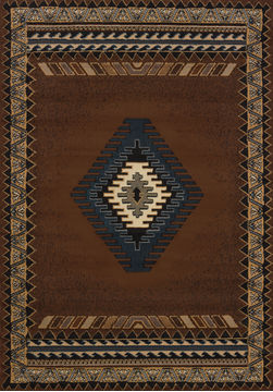 United Weavers MANHATTAN Brown Runner 1'11" X 7'4" Area Rug 809014202512 806-107311