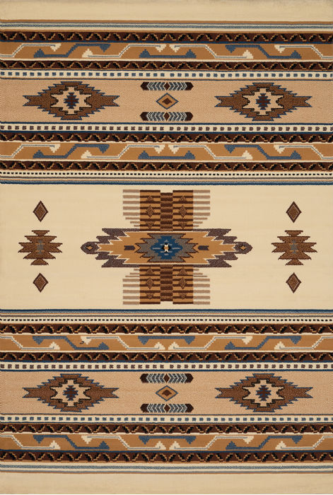 United Weavers MANHATTAN Beige Runner 111 X 74 Area Rug 809014202468 806-107351 Image 0