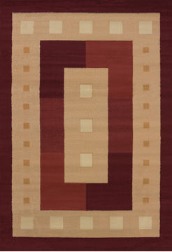 United Weavers MANHATTAN Red Runner 1'11" X 7'4" Area Rug 809014158222 806-107371