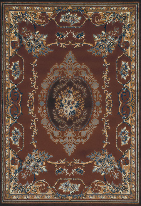 United Weavers MANHATTAN Brown 110 X 30 Area Rug 809014200372 806-107401 Image 0
