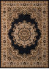 United Weavers DALLAS Black 111 X 33 Area Rug 809014238436 806-107702 Thumb 0