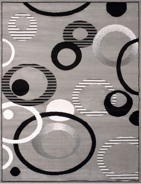 United Weavers DALLAS Grey 5'3" X 7'2" Area Rug 809014239136 806-107768