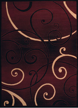 United Weavers DALLAS Red 1'11" X 3'3" Area Rug 809014239990 806-107850