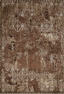 United Weavers WEATHERED TREASURES Brown 5'3" X 7'2" Area Rug 809014250803 806-108054