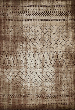 United Weavers WEATHERED TREASURES Brown Runner 1'11" X 7'4" Area Rug 809014250834 806-108061