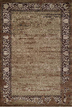 United Weavers WEATHERED TREASURES Brown Rectangle 5x7 ft polypropylene Carpet 108066