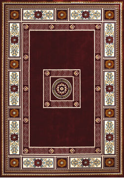 United Weavers ANTIQUITIES Red Rectangle 5x7 ft polyester Carpet 108170