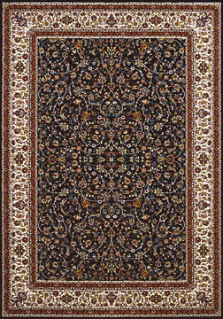United Weavers ANTIQUITIES Blue Rectangle 5x7 ft polyester Carpet 108206
