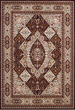 United Weavers ANTIQUITIES Red Rectangle 5x7 ft polyester Carpet 108226