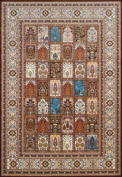 United Weavers ANTIQUITIES Brown Runner 2'3" X 7'2" Area Rug 809014265937 806-108240