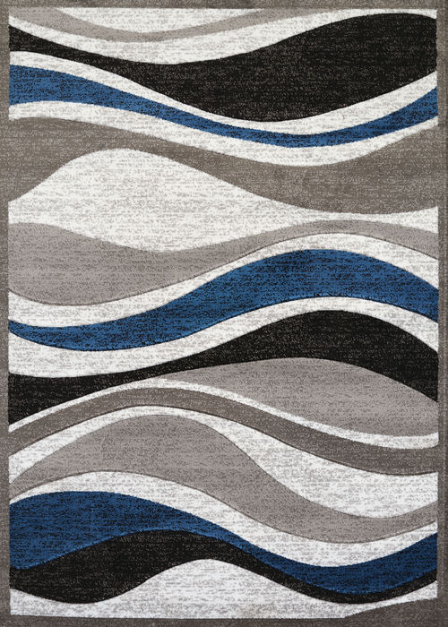 United Weavers STUDIO Blue Runner 111 X 72 Area Rug 809014250292 806-108387 Image 0