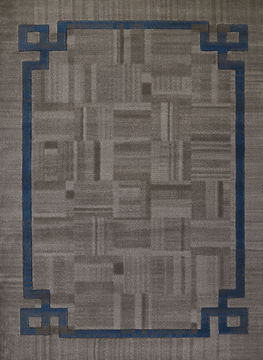 United Weavers STUDIO Grey Rectangle 2x3 ft polypropylene Carpet 108410