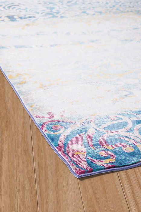 United Weavers Rhapsody Blue 110 X 30 Area Rug 809014305015 806-108567 Image 1