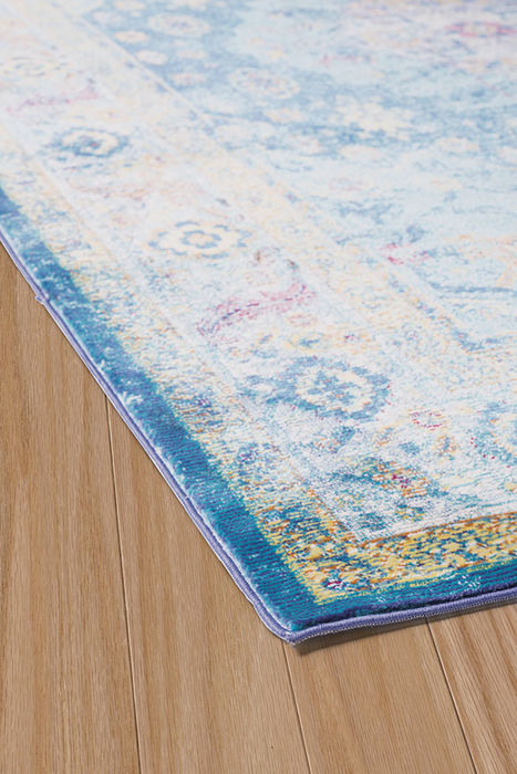 United Weavers Rhapsody Blue Square 710 X 710 Area Rug 809014311856 806-108588 Image 1