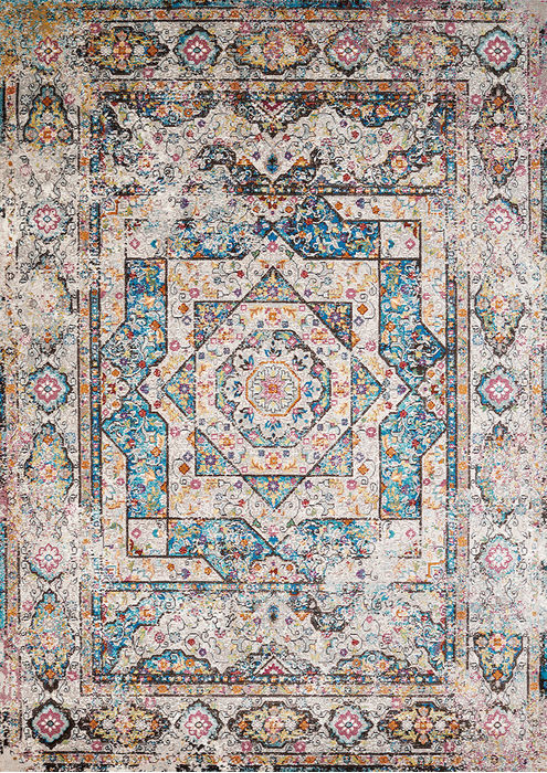 United Weavers Rhapsody Multicolor Runner 110 X 72 Area Rug 809014305220 806-108598 Image 0