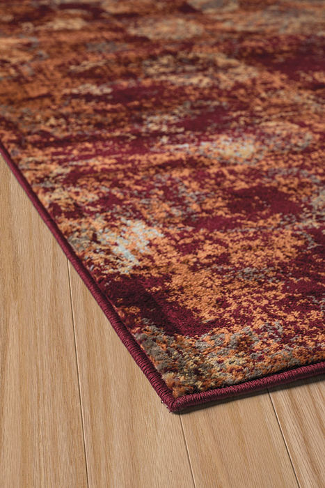 United Weavers Bridges Red 110 X 30 Area Rug 809014308139 806-108621 Image 1