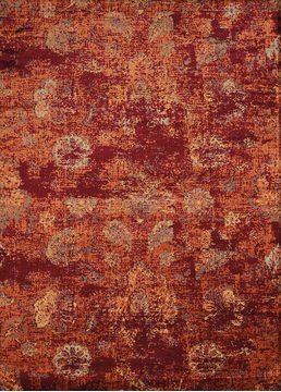 United Weavers Bridges Red Rectangle 5x7 ft olefin Carpet 108623