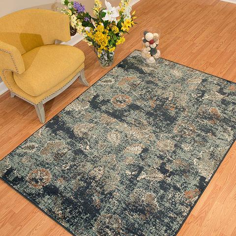 United Weavers Bridges Blue 110 X 30 Area Rug 809014308184 806-108626 Image 4