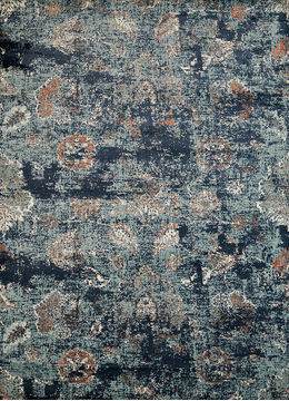 United Weavers Bridges Blue Rectangle 2x3 ft olefin Carpet 108626