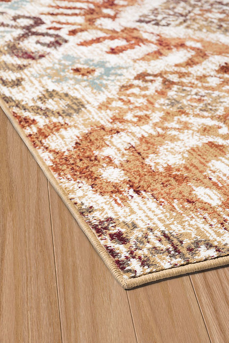 United Weavers Bridges Brown Runner 110 X 72 Area Rug 809014308290 806-108637 Image 1
