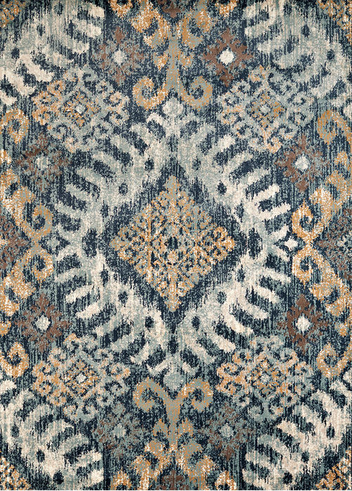 United Weavers Bridges Blue 710 X 106 Area Rug 809014308412 806-108649 Image 0